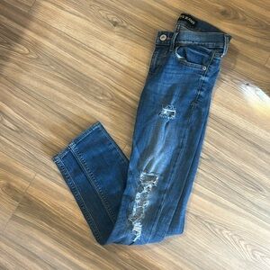Express ripped jeans
